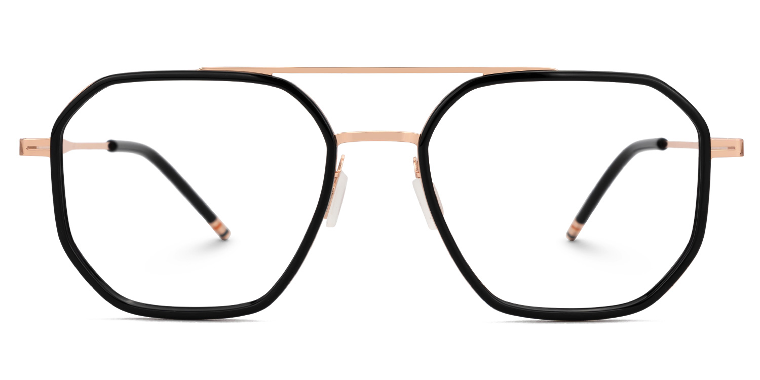 Bethany Schwarz Pilot Brille gutes Bild