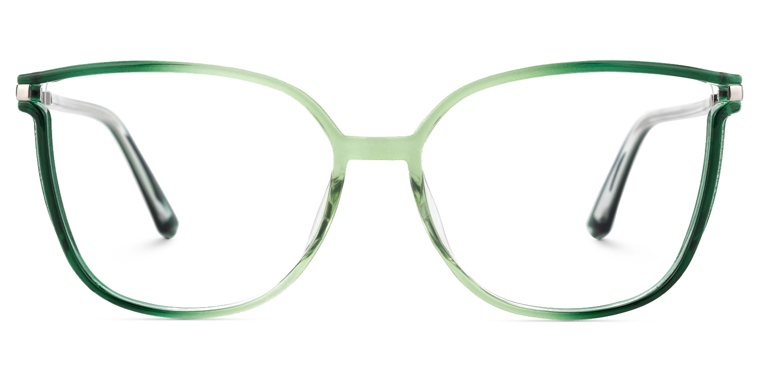 Walden Hellgrün Cateye Brille