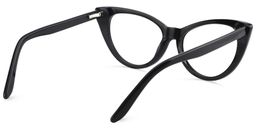 Marilyn Schwarz Cateye Brille5