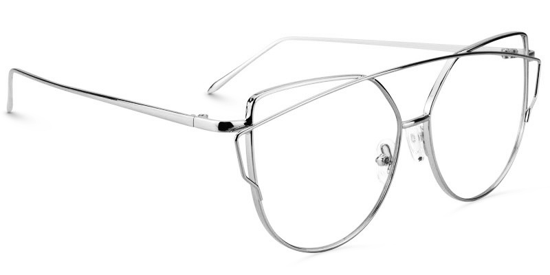 Selina Silber Cateye Brille2