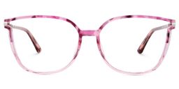 Walden Blumendruck-Rosa Cateye Brille0