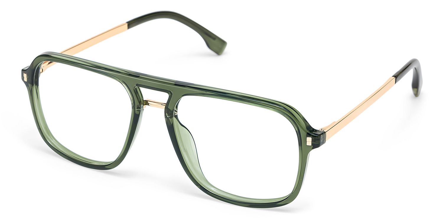 Berkeley Grün Pilot TR90 Brille4