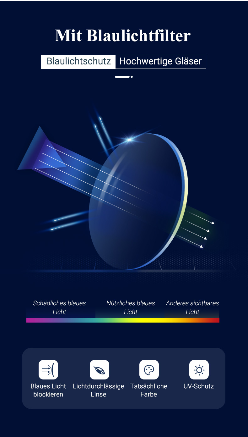 Omar Weiß Kristall Cateye Brille