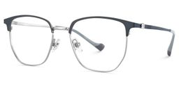 Orpah Grau Browline Brille2