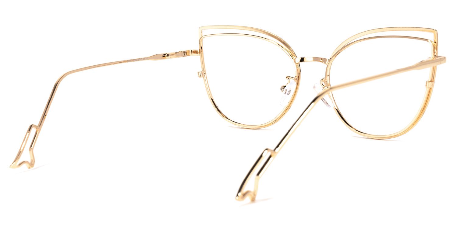 Mable Schwarze Cateye Brille4