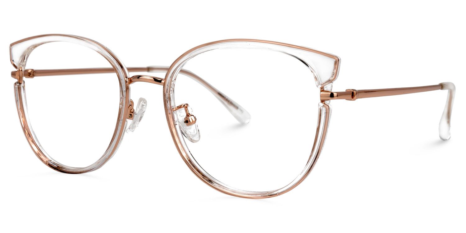 Sue Gold Rund Brille1