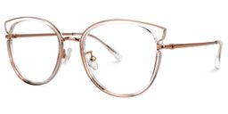 Sue Gold Rund Brille1