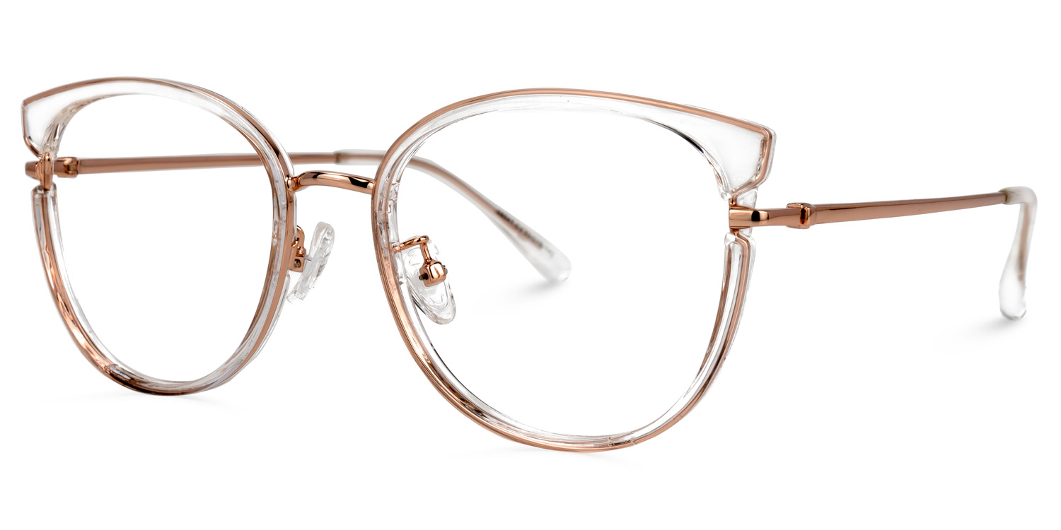 Sue Gold Rund Brille1