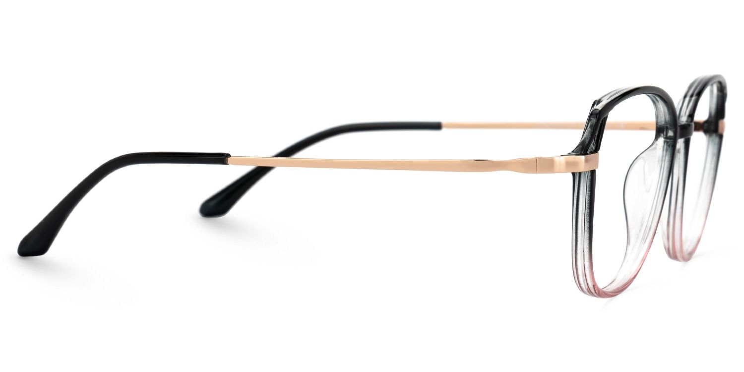 Haygood Schwarz-Rosa Cateye Brille5