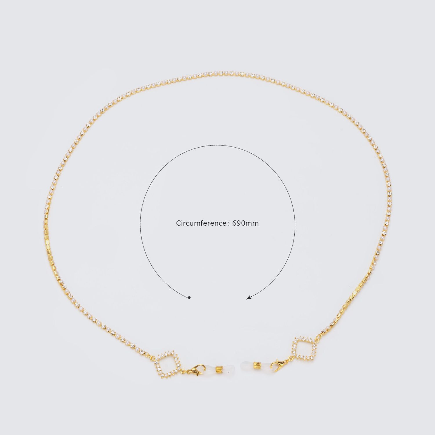 Zeruah Gold Brillenkette2