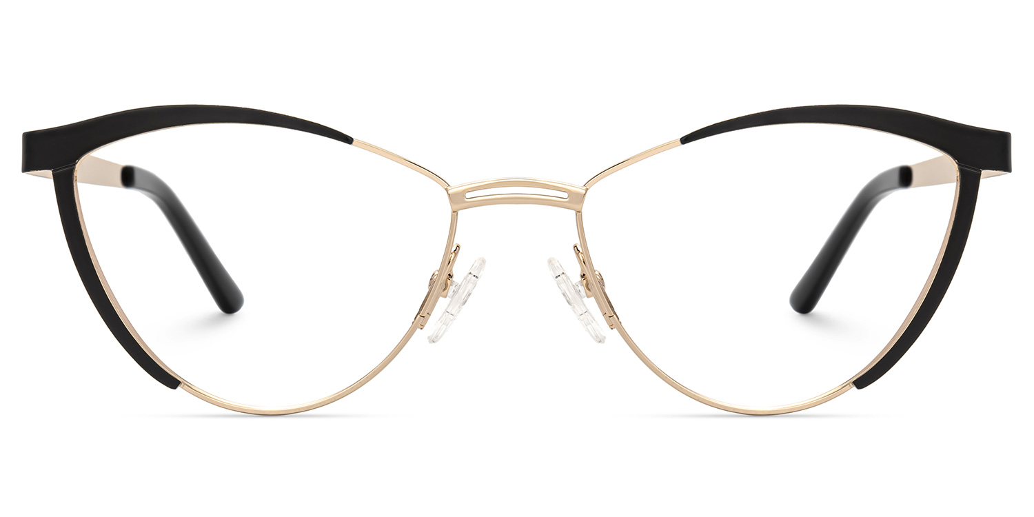 Sydney Schwarz Cat Eye Brille0