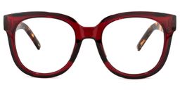 Harell Braun Quadratisch Brille0