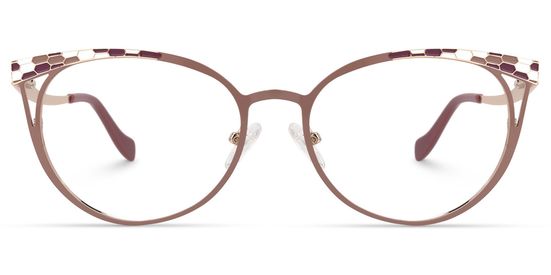 Idana Rosa Cateye Brille0