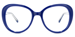 Pierre Blau Schmetterling-Form Brille0