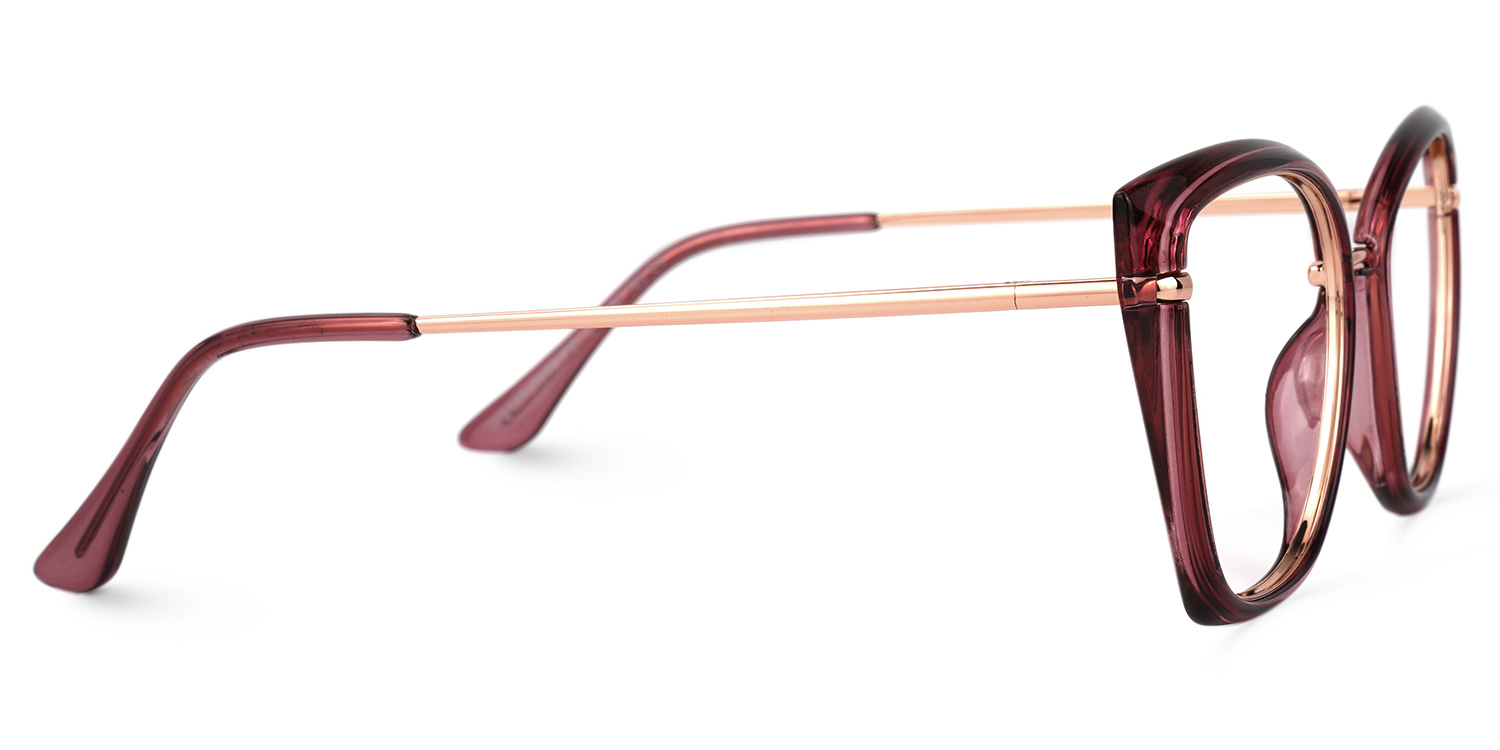 Montalvo Rosa Cateye Brille3