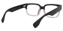Colin Schwarz Grau Rechteckig Brille4