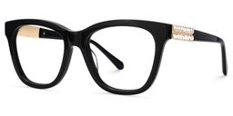 Surita Schwarz Cateye Brille3