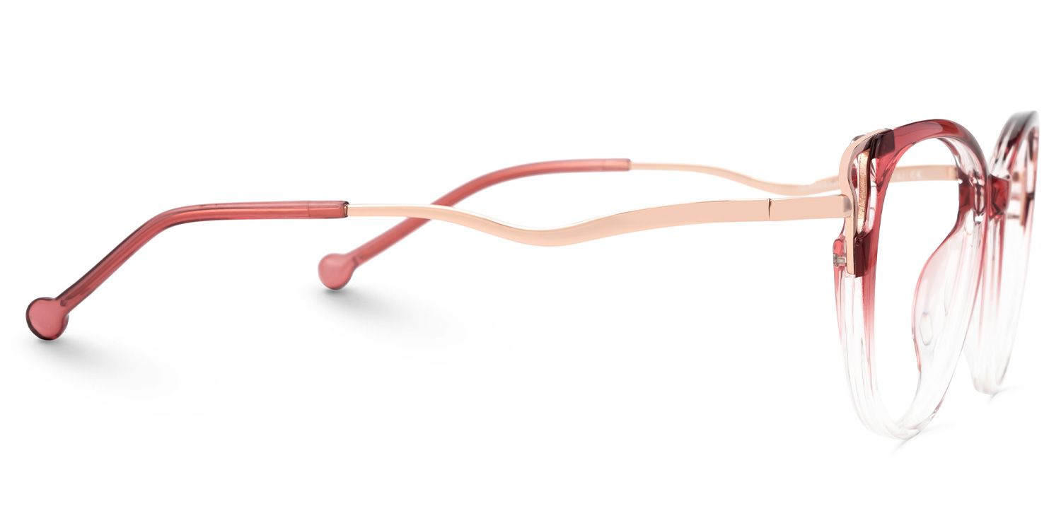 Chapman Rot Cateye Brille3