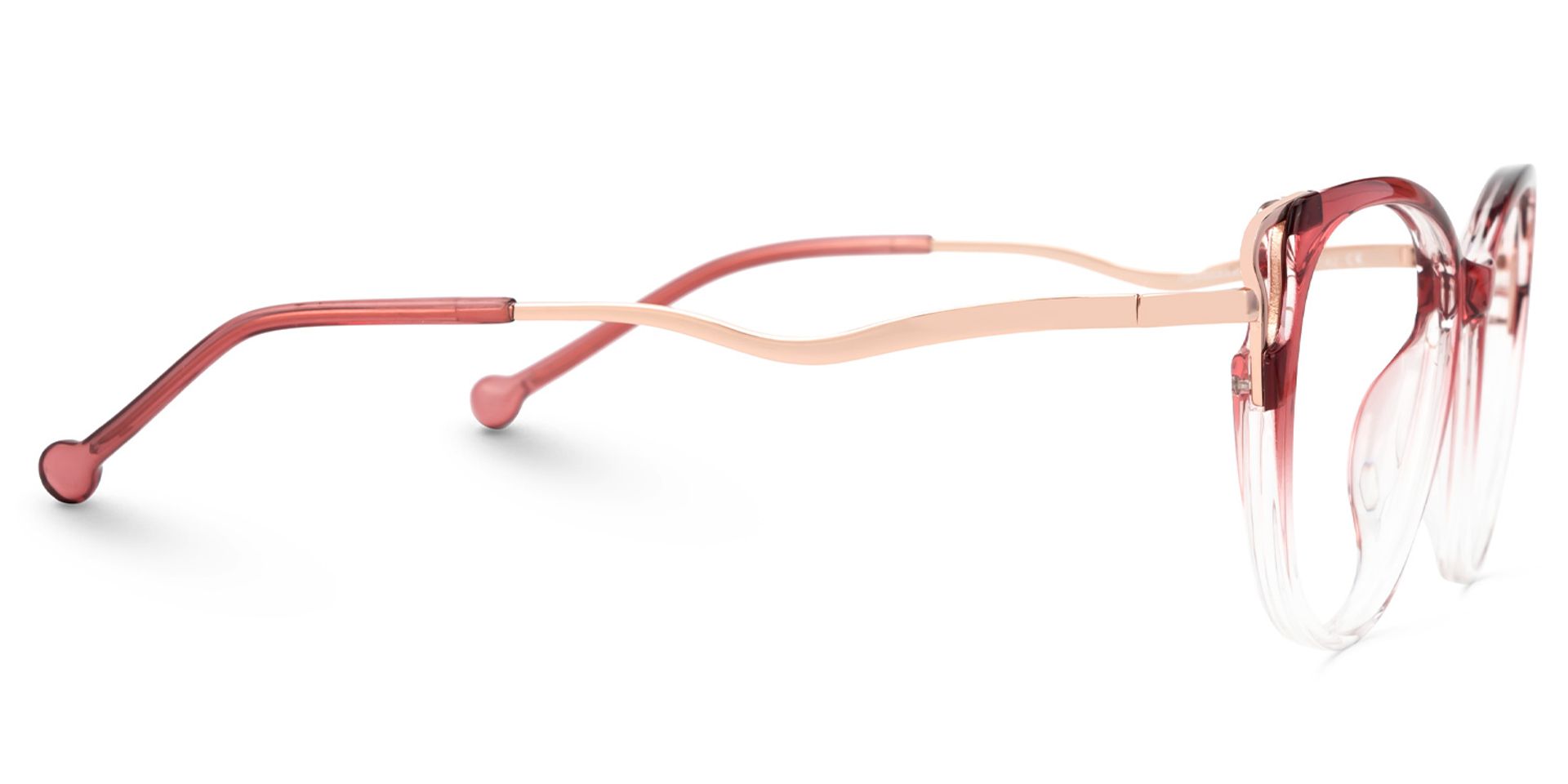 Chapman Rot Cateye Brille3