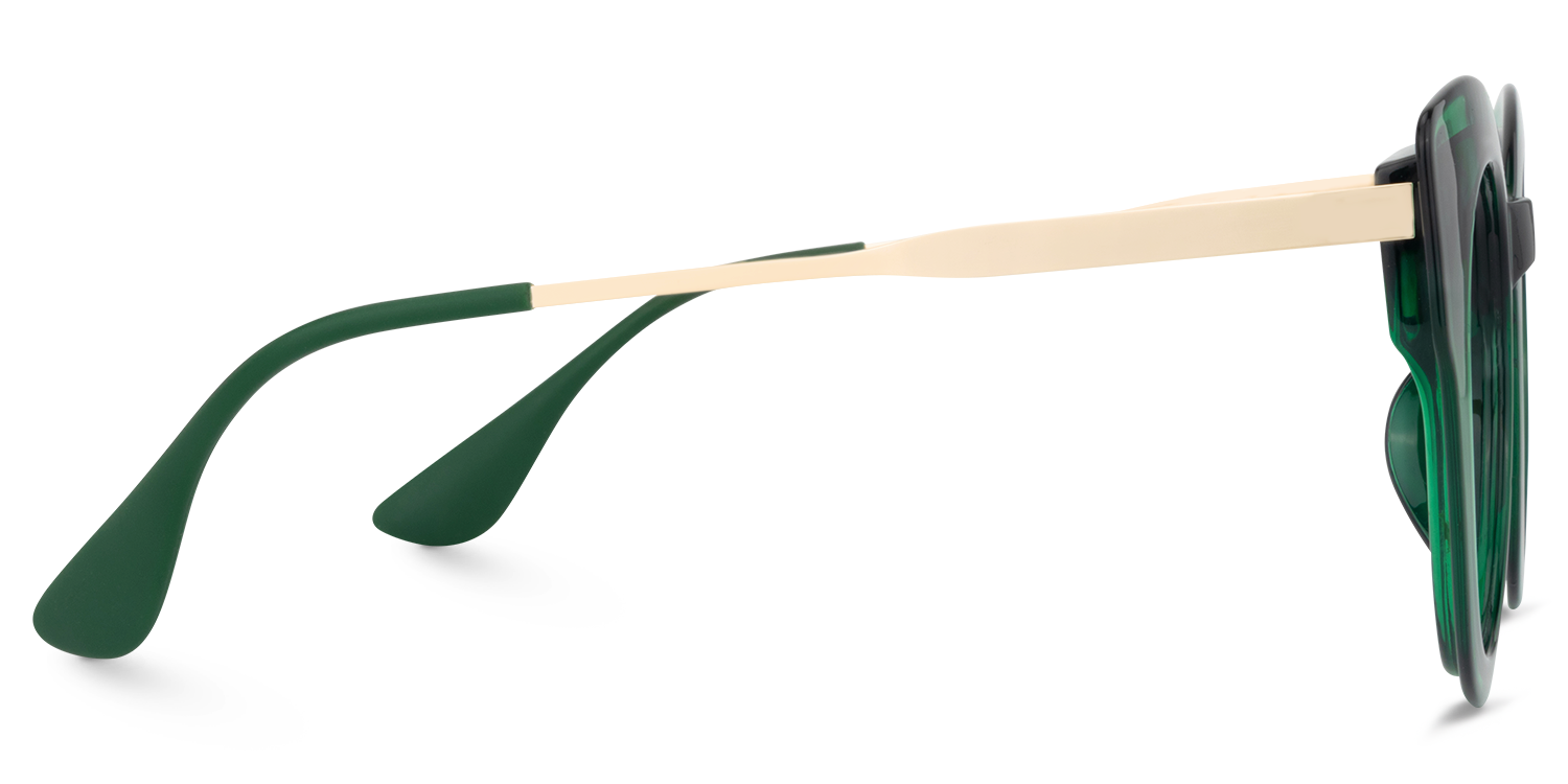 Demetrius Grün Cat Eye Brille3