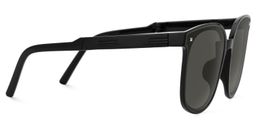 Sulaika Faltbar Schwarz Quadratisch Sonnenbrille3