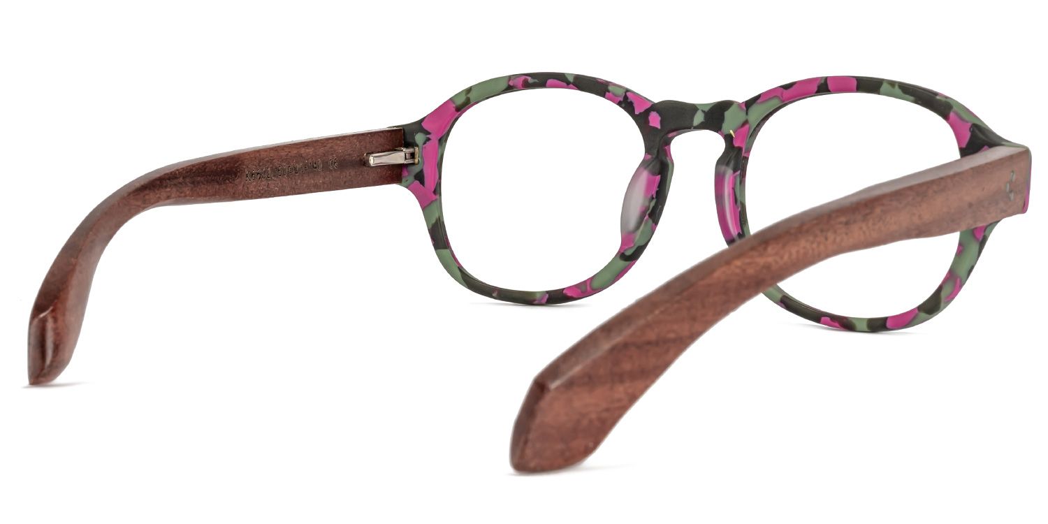 Orida Bunt-Tortoise Rund Brille3