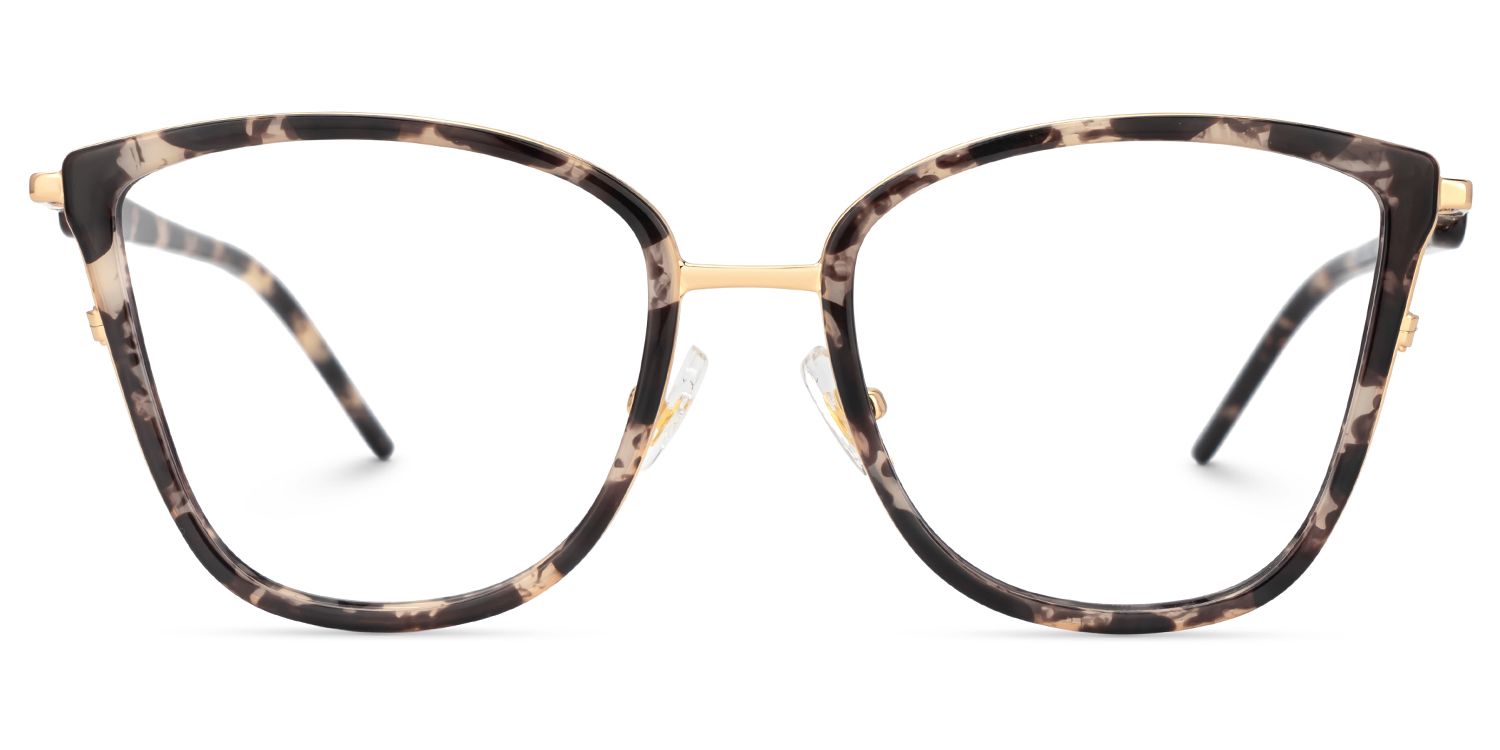 Marisa Tortoise Cateye Gemischte Materialien Brille0