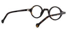 Arale Tortoise Rund Brille4