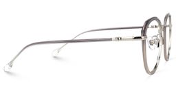 Louella Grau Rund Brille3