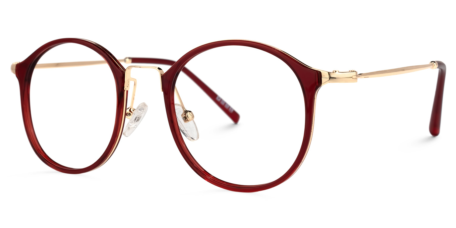 Lamont Rot Rund Brille1