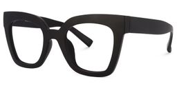 Malcolm Schwarz Quadratisch Brille1