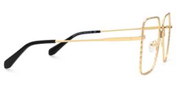 Teri Gold Pilot Brille2