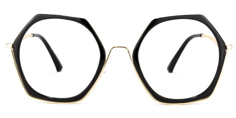 Haine Tr90 Schwarz Geometric Sonnenbrille | ZEELOOL0