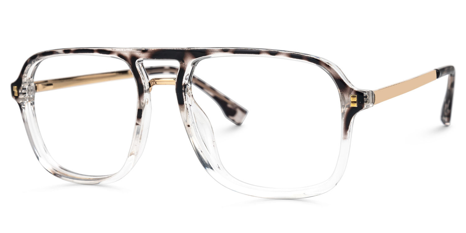 Berkeley Schwarz-Tortoise Pilot Brille1