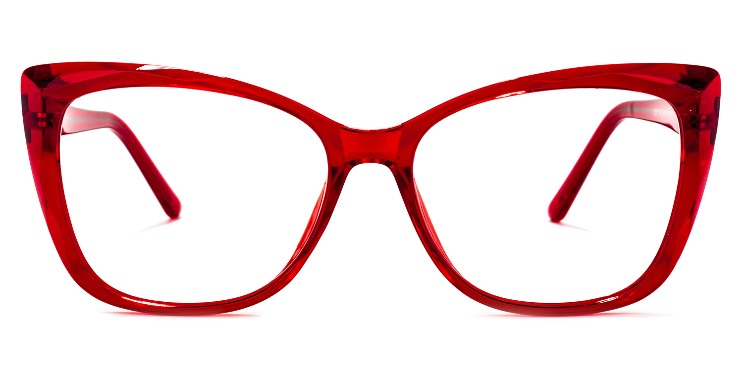 Farris Rot Quadratische Brille0