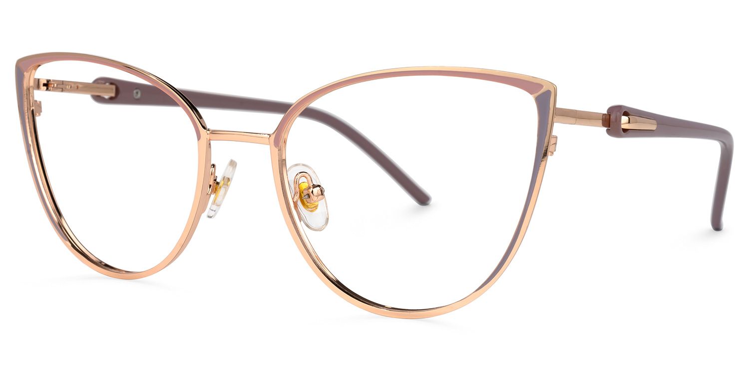 Ailsa Gold Cateye Brille1