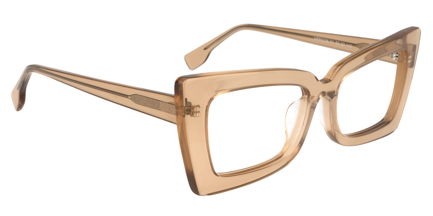 Newell Braun Rechteckige Brille2