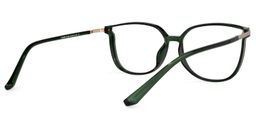 Walden Dunkelgrün Cateye Brille2