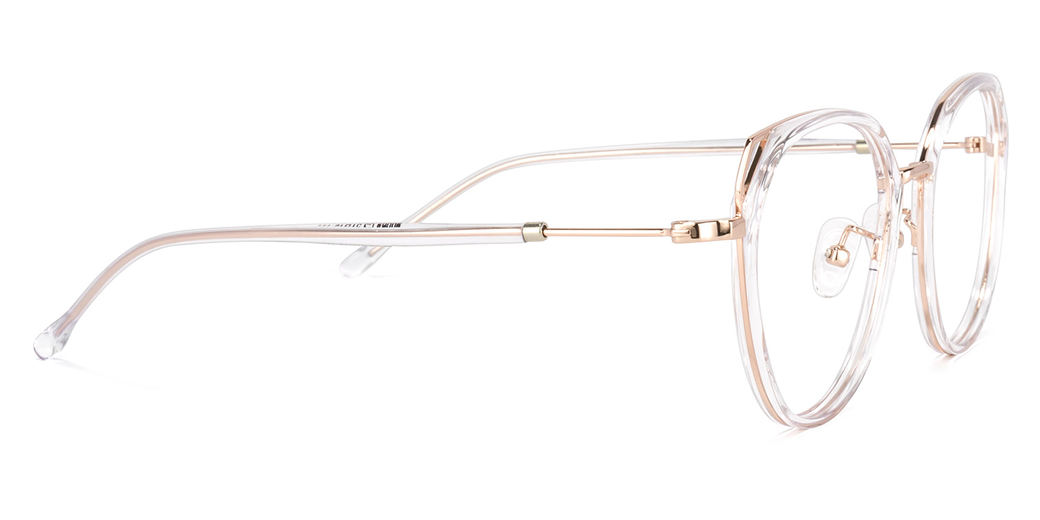 Ofelia Gold Kristall Geometrisch Brille3