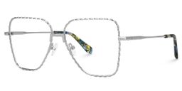Teri Silber Pilot Brille1