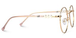 Thady Goldene Runde Brille3