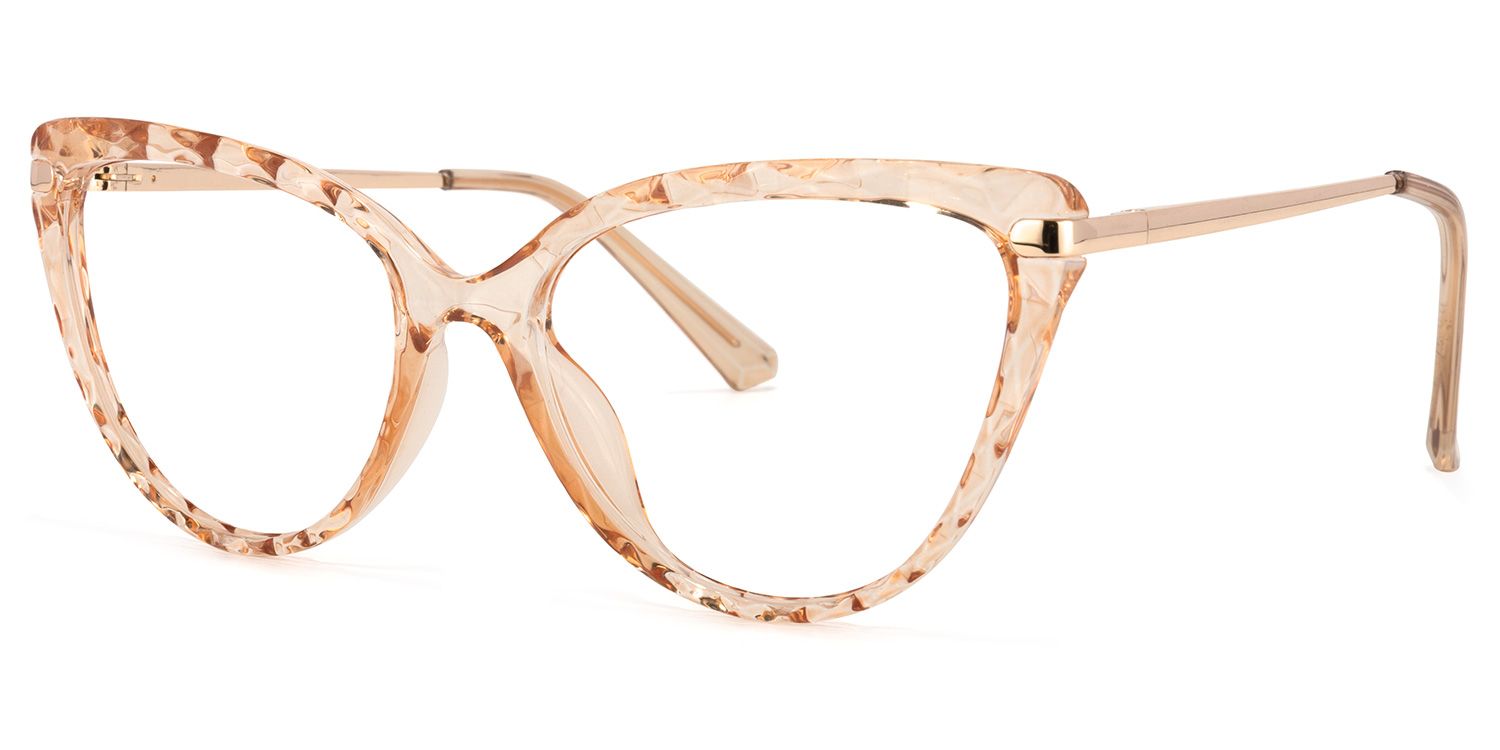 Lucas Champagne Cat Eye Brille1