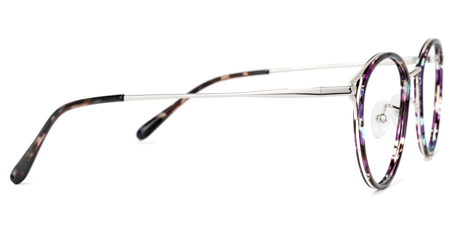 Quaneisha Bunt-Tortoise Rund Brille2