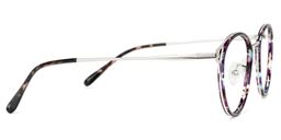 Quaneisha Bunt-Tortoise Rund Brille2