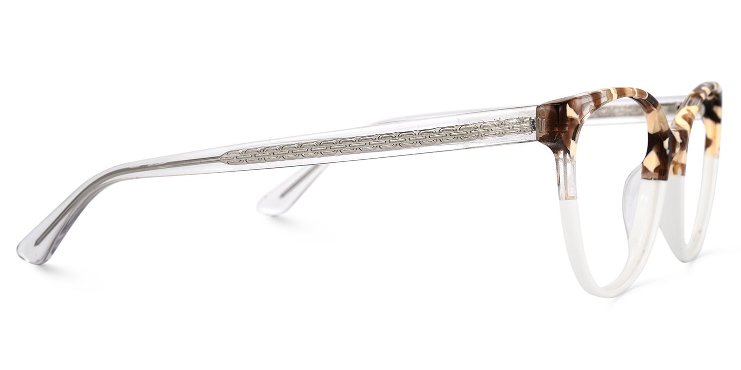 Felesa Gelb-Tortoise Cateye Brille2