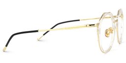 Helewise Gold Geometrisch Brille3