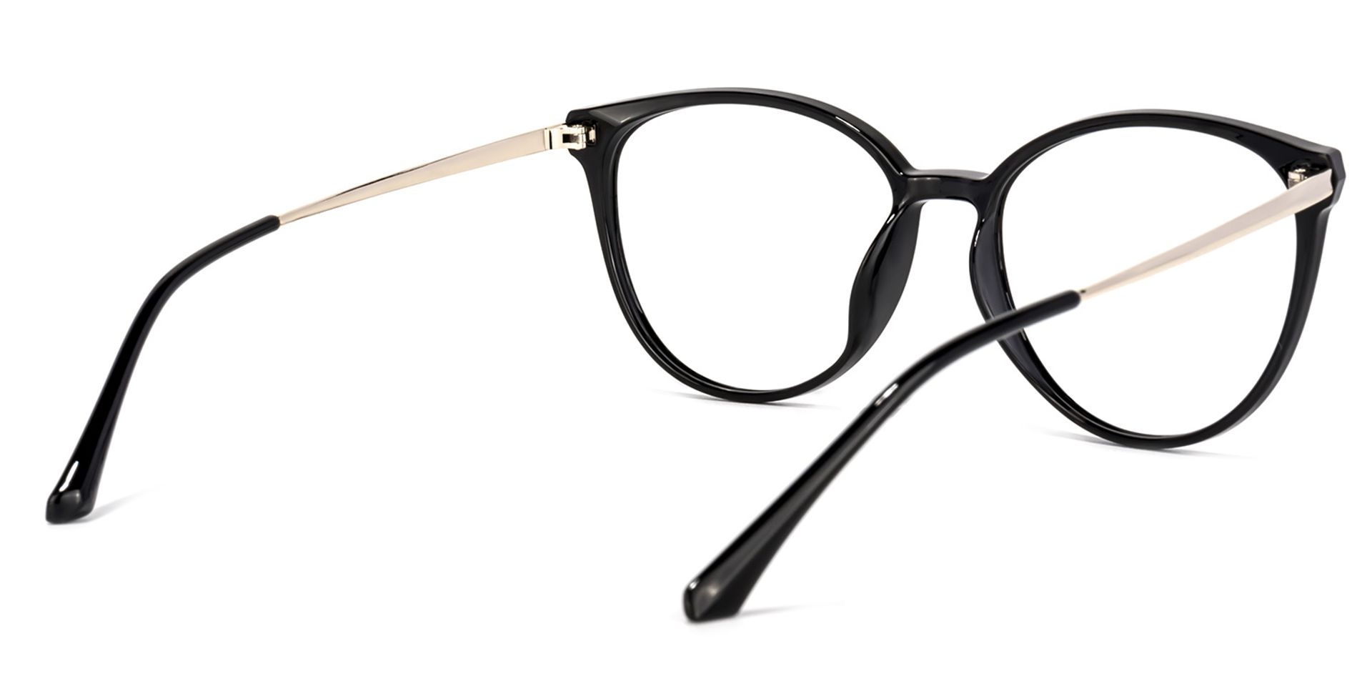Omar Schwarz Cateye Brille4