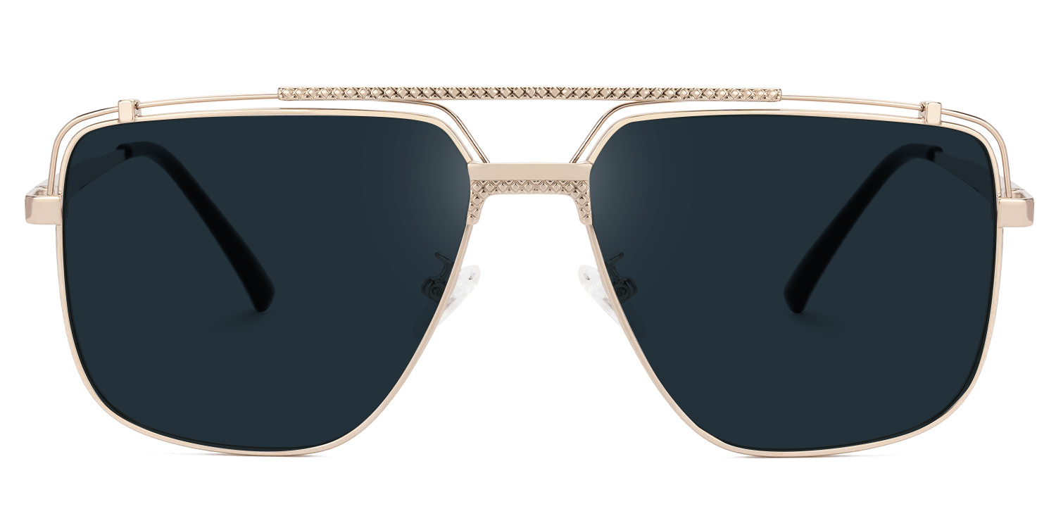 Arellano Gold Pilot Sonnenbrille0