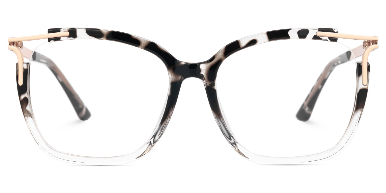 Nuriama Schwarz-Tortoise Cateye Brille