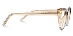 Eniola Gold Schwarz Cateye Brille3